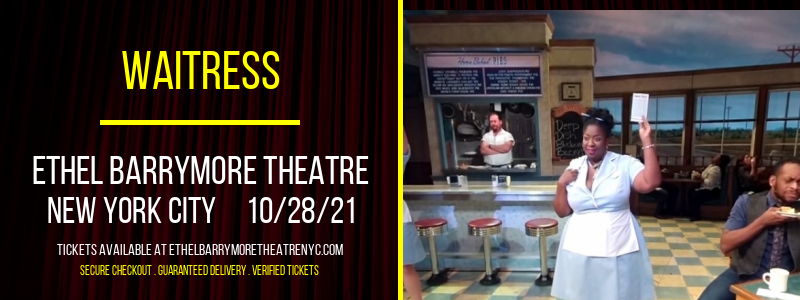 Waitress at Ethel Barrymore Theatre