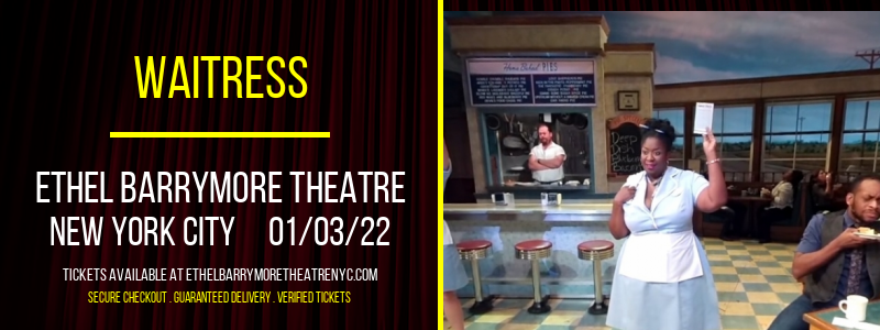 Waitress [CANCELLED] at Ethel Barrymore Theatre